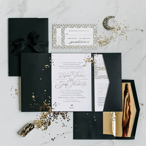 Thiệp cưới luxury