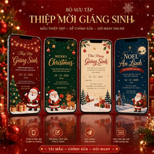 Thiệp Giáng Sinh Online
