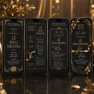 Thiệp Khai Trương Online