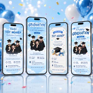 Thiệp Tốt Nghiệp Online